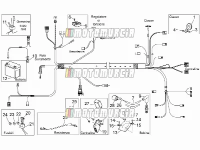 Frame » elektrisch systeem
