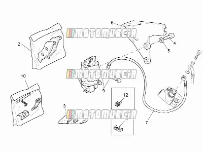 Bremssattel hinten