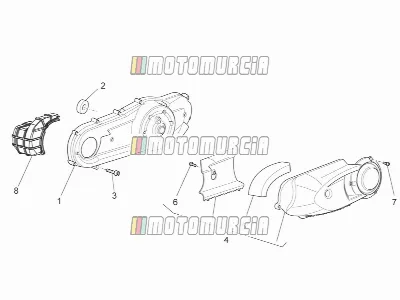 Motor » Variatordeckel
