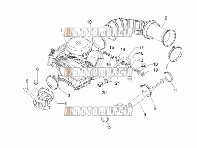 Cadre » carburateur i