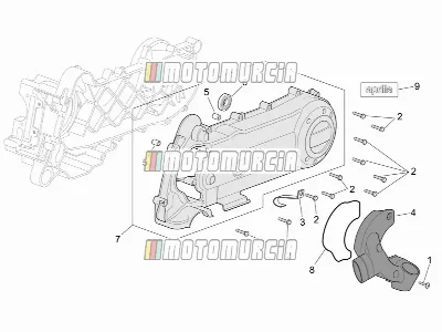 Moteur » couvercle de variateur