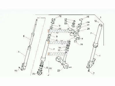 Fourche avant n/p
