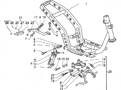 Chassis-centrale standaard