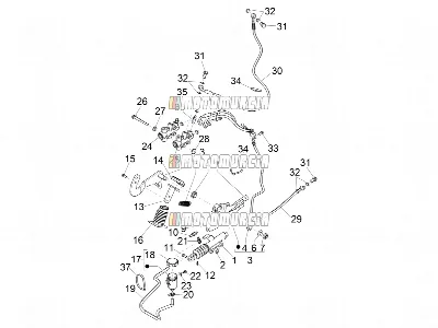 Steuerpedale - Hebel