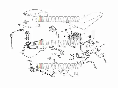 Tank - Airbox - Sattel