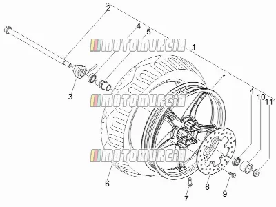 Roue avant