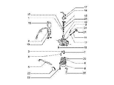 Carburateur dell'orto