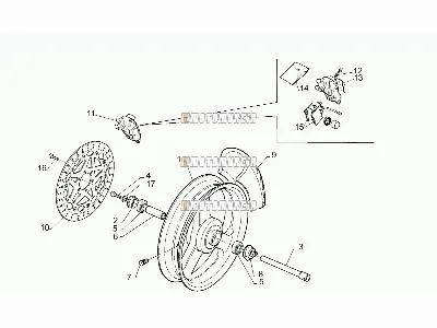 Roue avant