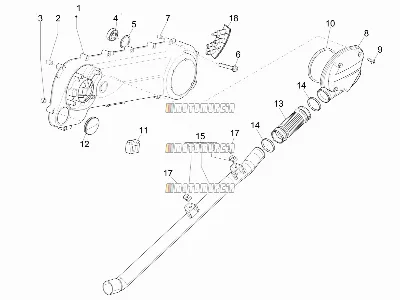 Crankcase Cover - Crankcase Cooling