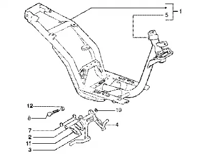 Chassis-centrale standaard