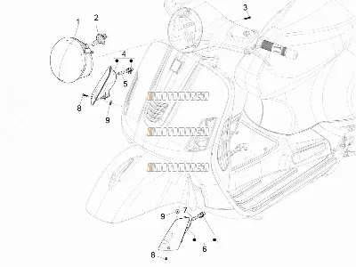 Phares avant - clignotants