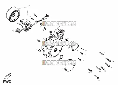 Variator Carter Cover