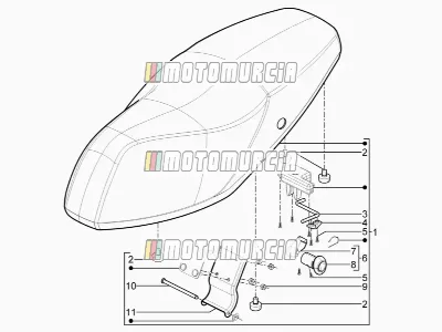 Zadel/stoelen
