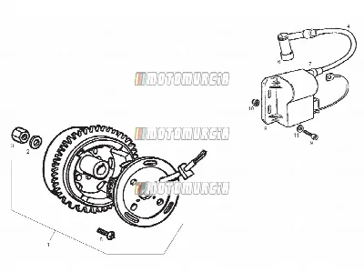 Cdi magneet assy