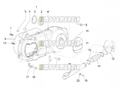 Crankcase Cover - Crankcase Cooling
