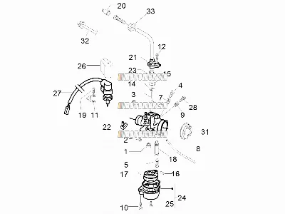 Composants du carburateur