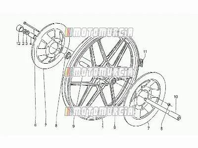 Frnt wh, legering, 1e serie