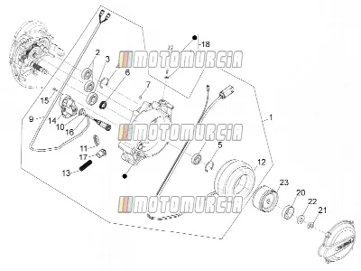 Elektrische motor van tractie