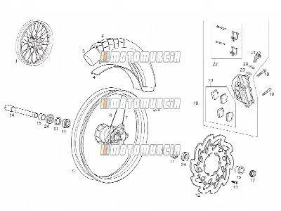 Roda dianteira