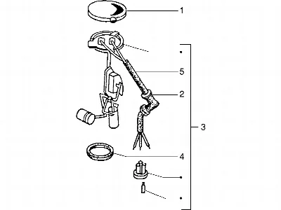 Brandstof niveaumeter