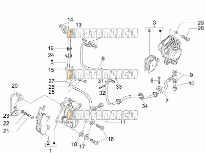 Brakes Pipes - Calipers