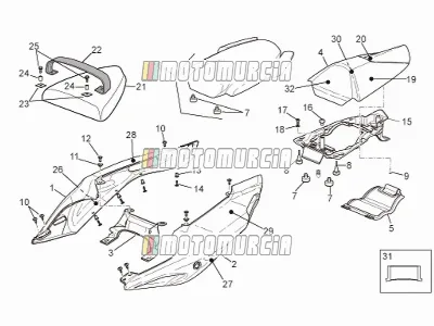 Rear Body - Rear Fairing