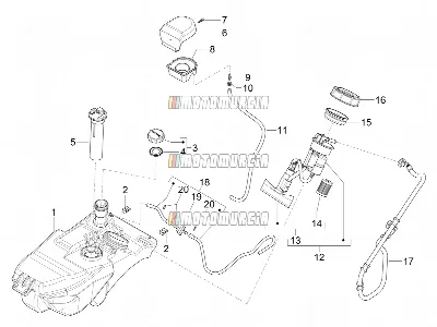 Serbatoio del carburante