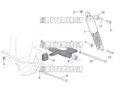 Frame » r.shock absorber-connect. hengel