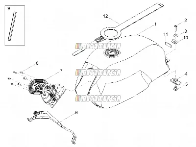 Brandstoftank