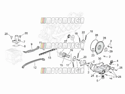 Moteur » pompe à huile