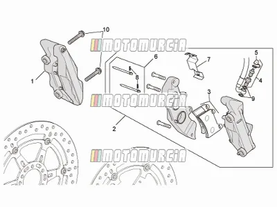 Front Brake Caliper Ii