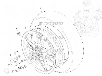 Roue avant