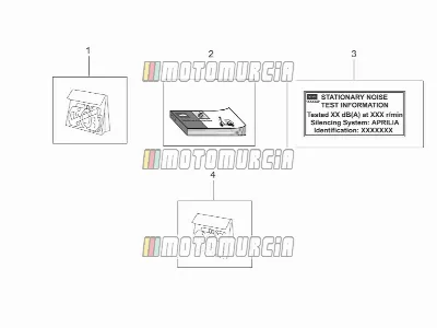Cadre » autocollant et manuel de l'opérateur