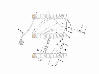 Frame » voorkant body - voorspatbord