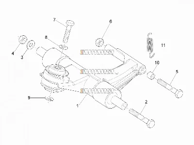 Bras oscillant
