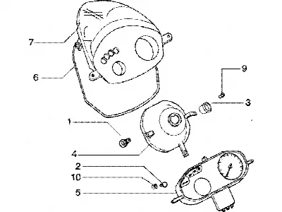 Combinaison phare-car?nage-compteur