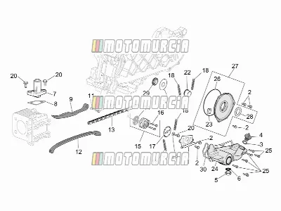 Moteur » pompe à huile