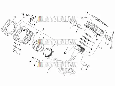 Cylindre avec piston