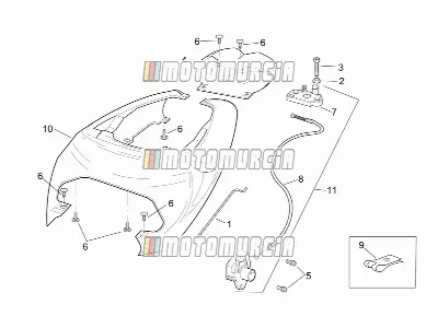 Rear Body - Rear Fairing