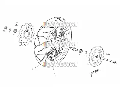 Ruota posteriore