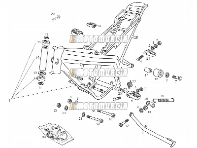 Cavalletto centrale