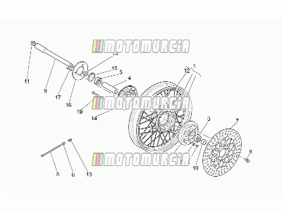 Roue avant