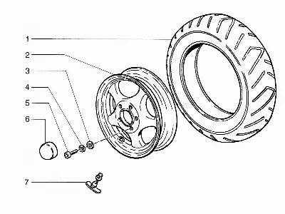 Roue avant