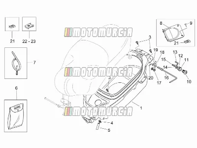 Helm compartiment