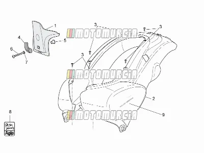 Cadre » carrosserie arrière i