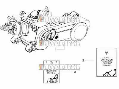 Motor, montage