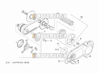 Variateur de vitesse avec embrayage