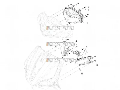 Phares avant - clignotants