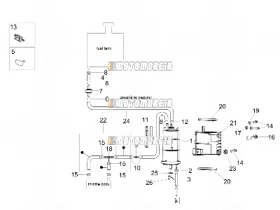 Brandstofdampterugwinningssysteem
