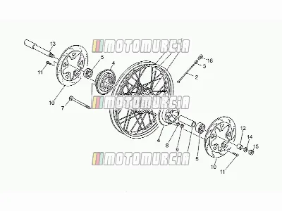 Roue avant